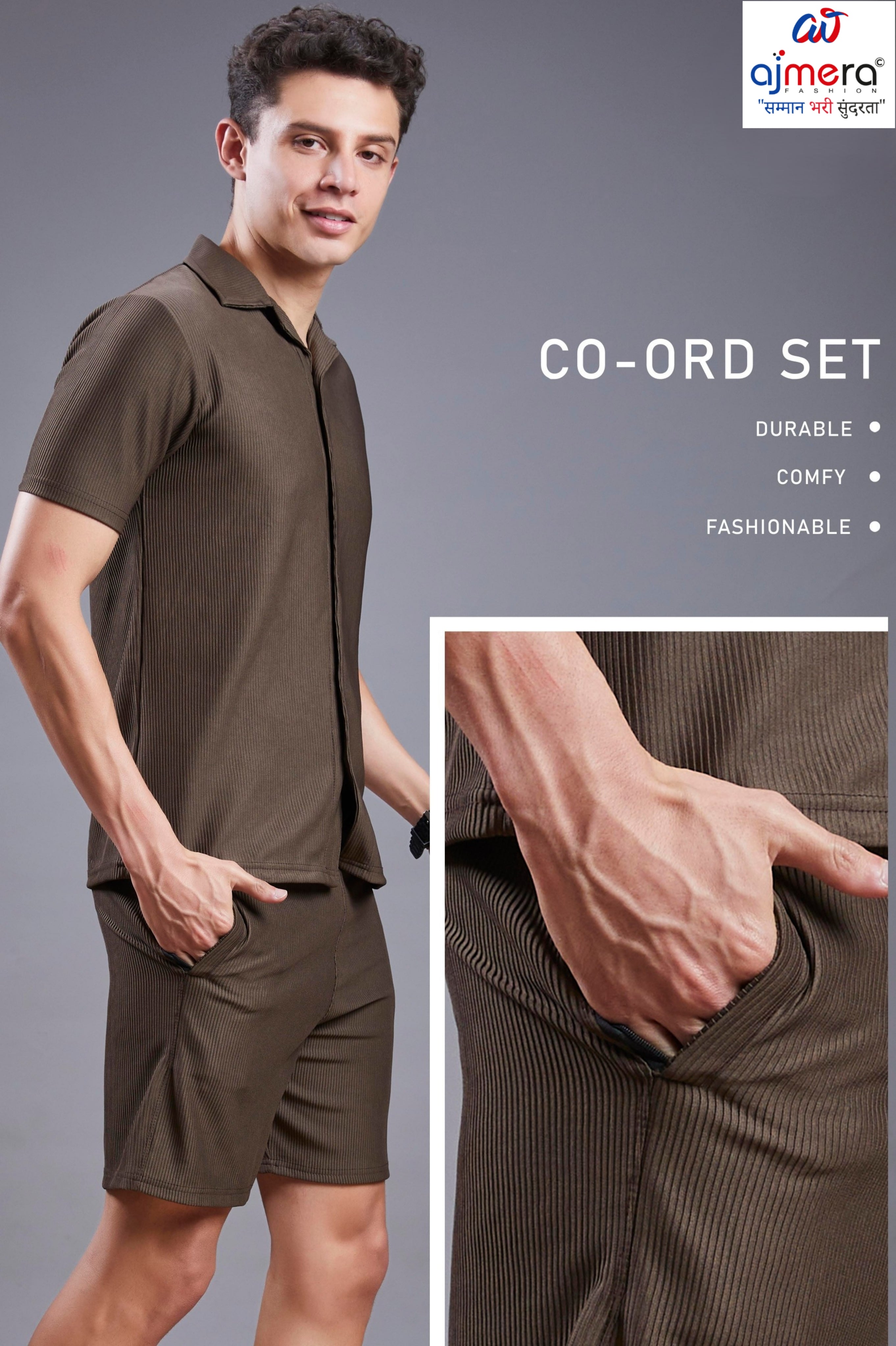 Premium Men's Co-Ord Set for Casual & Trendy Wear | RFW-BARCODE