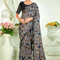 Designer Printed Saree with Blouse Piece for Special Occasions  | RDD-TAPASYA