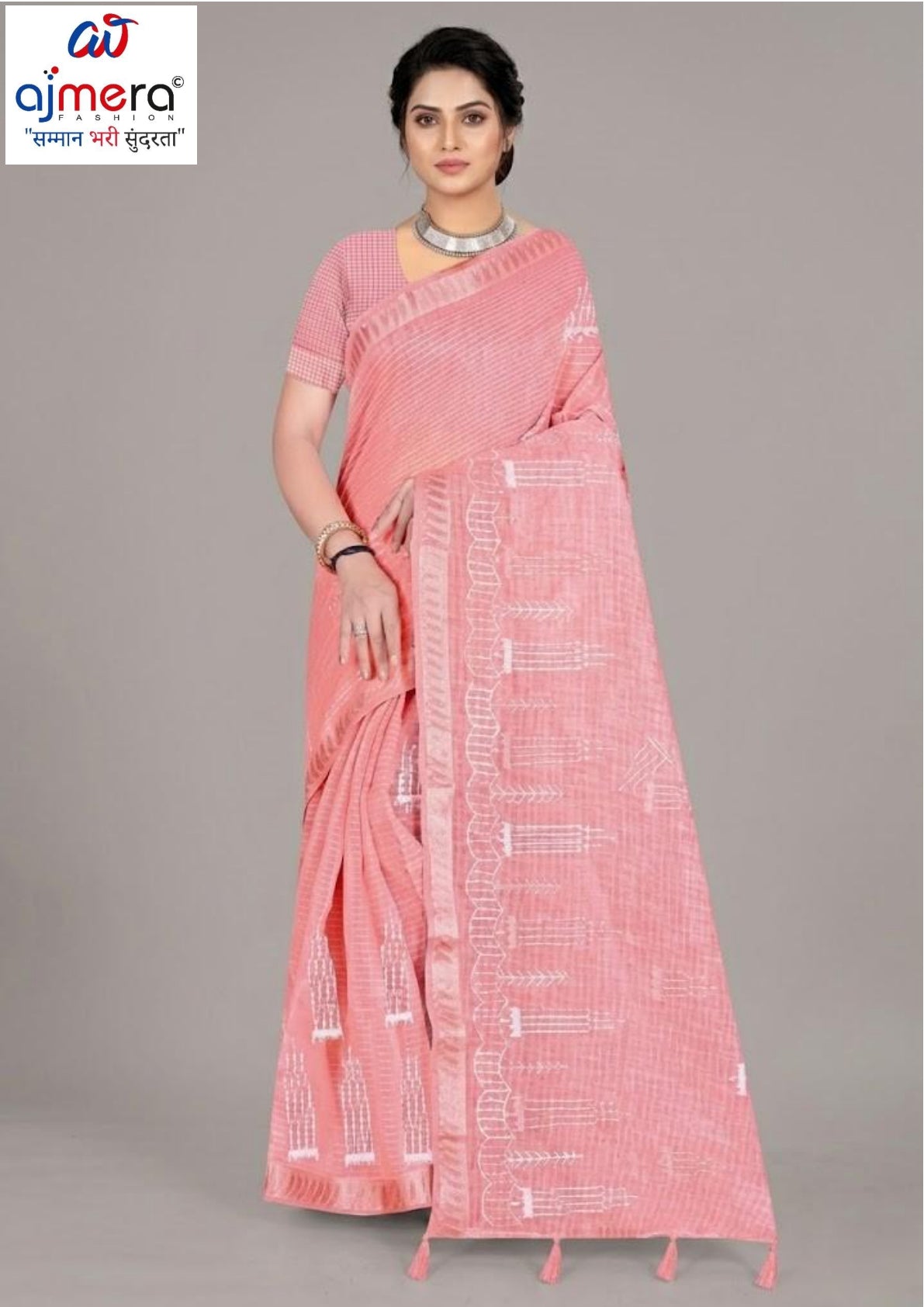 Elegant Jacquard Silk Saree with Designer Blouse Piece for Festive Elegance | MTE-25350