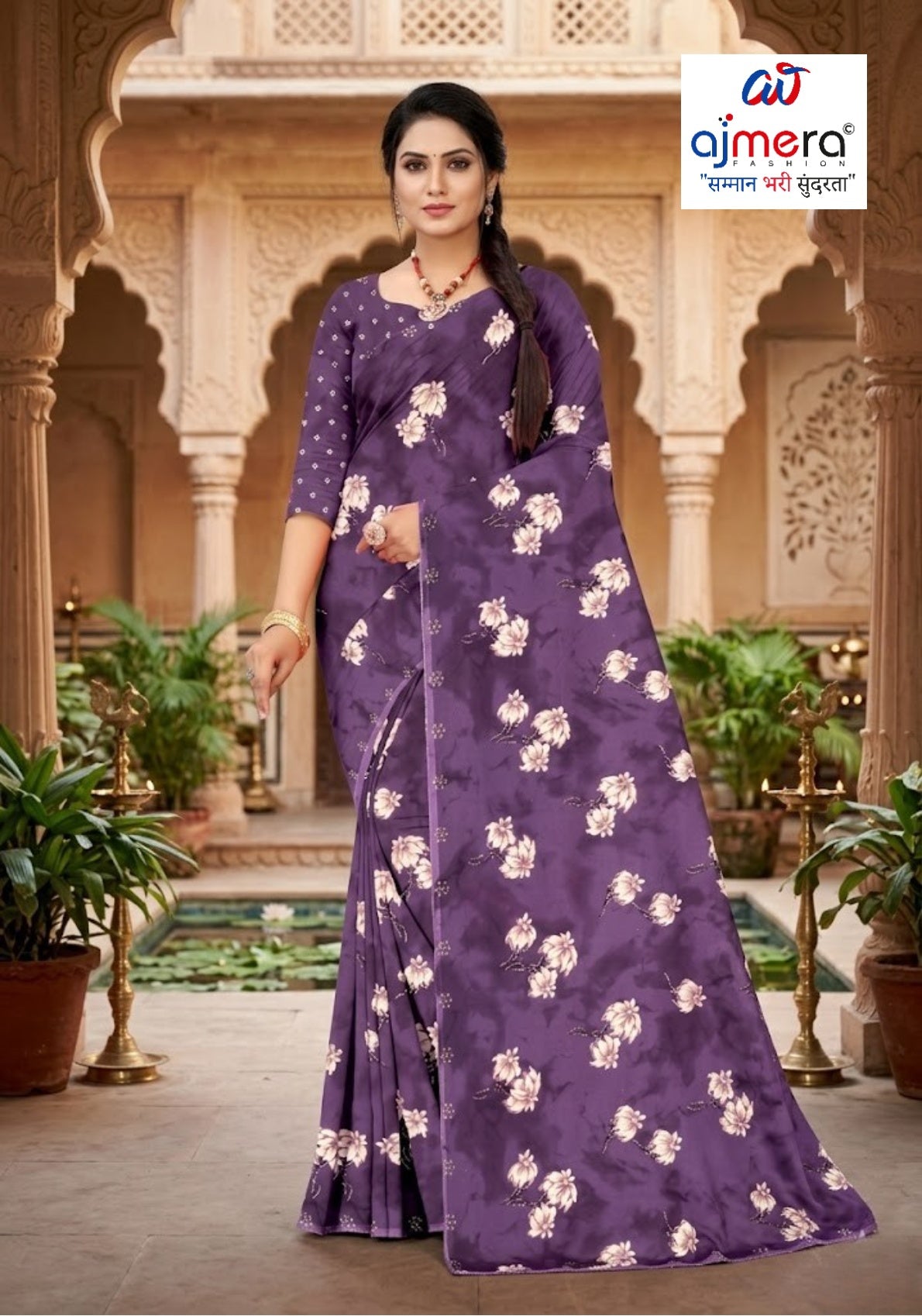 Trendy Printed Saree with Blouse Piece for Women’s Ethnic Wardrobe | GLC-PARVANA