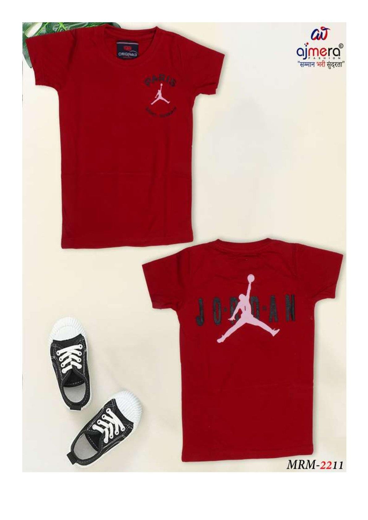 Kids T-Shirt Wholesale in Surat | MRM-2211-30X34