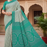 Handloom Cotton Saree with Blouse Piece for Premium Ethnic and Traditional Wear | ASS-SARITA VOL-5