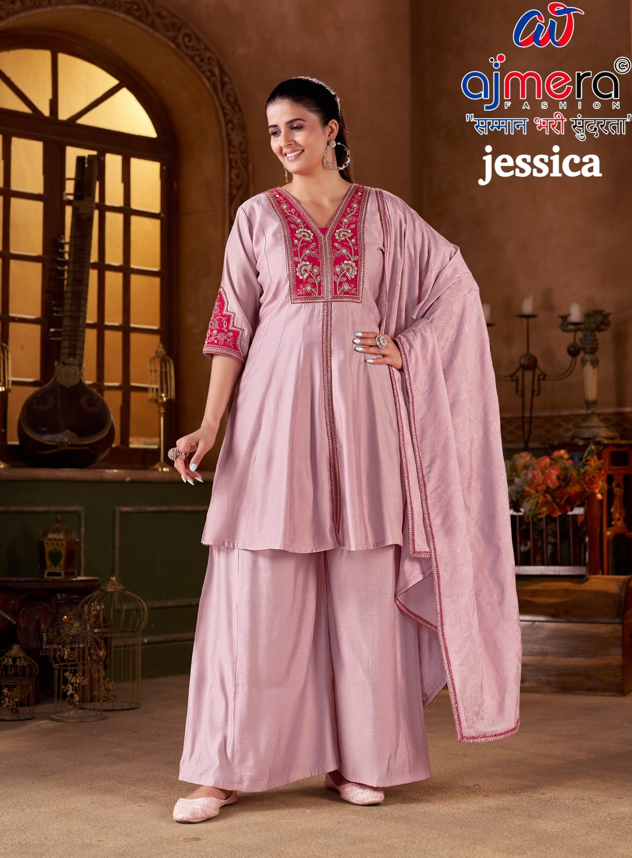 Designer Elegant Designer Kurti Set for Women | JMH-JESSICA