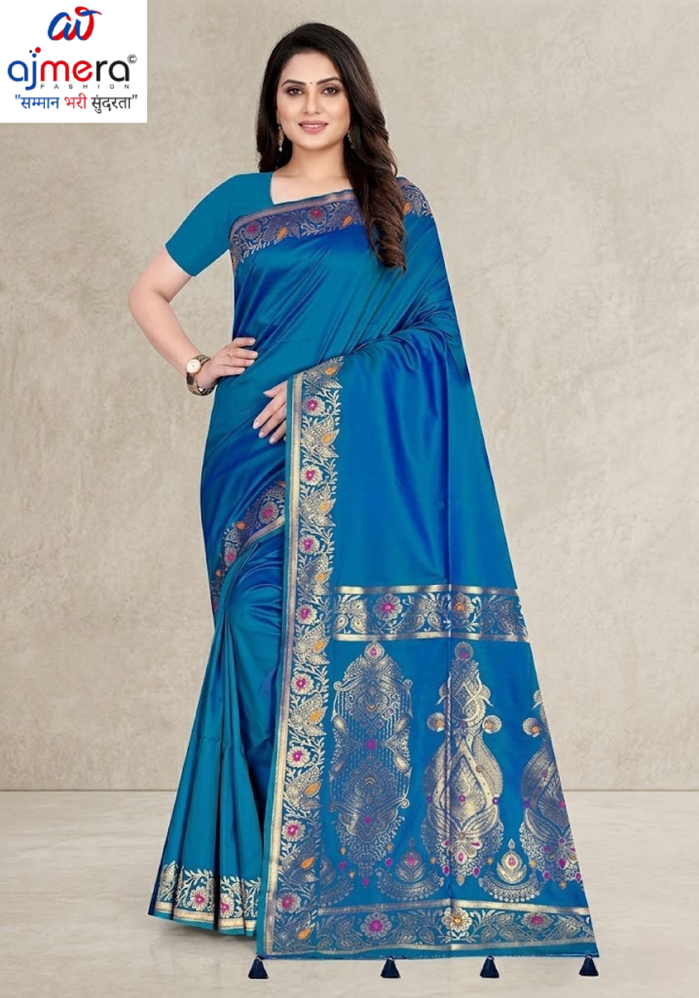 Artistic Jacquard Silk Saree With Blouse Piece | TUL-FAST STORY SILK VOL-13