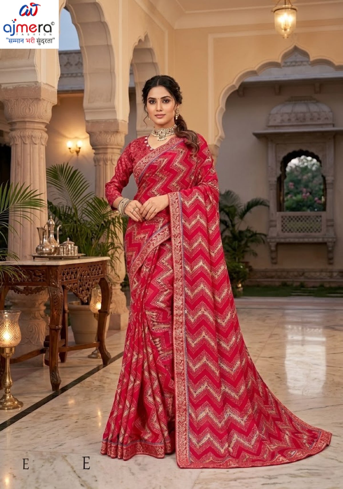 Classic Printed Saree with Blouse Piece for Timeless Traditional Style | RDD-NIKITA VOL-02