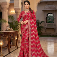Classic Printed Saree with Blouse Piece for Timeless Traditional Style | RDD-NIKITA VOL-02