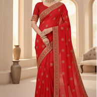 Saree Manufacturer in Surat with Blouse Piece for Premium Ethnic and Traditional Wear | ATF-JALDBAJI