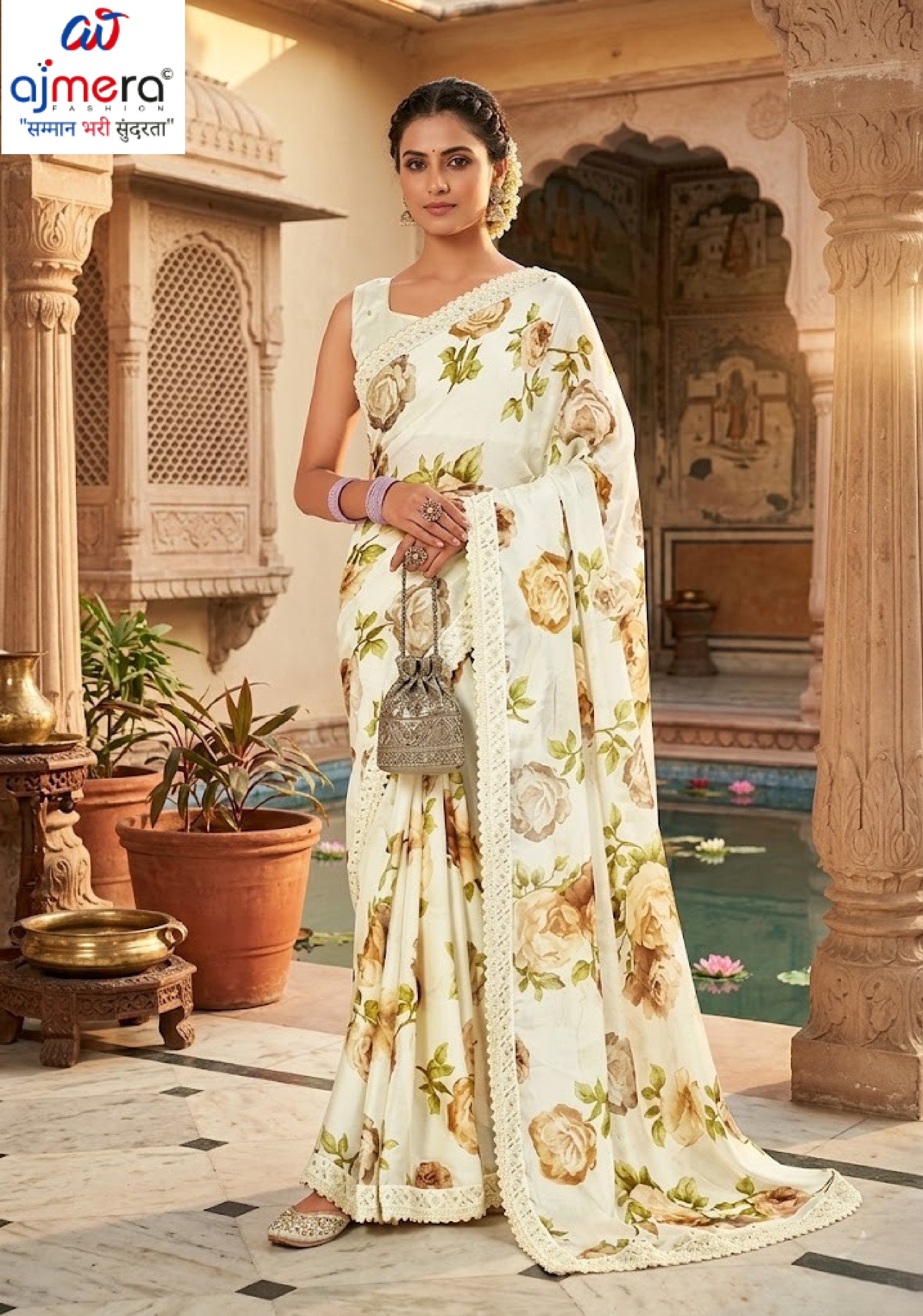 Premium Printed Saree with Matching Blouse Piece for Ethnic Elegance | RDD-GULISTA