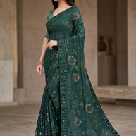Fashionable Printed Saree with Blouse Piece for Festive Collection  | RDD-YUKTI VOL-58