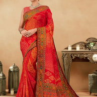 Classic Printed Saree with Blouse Piece for Timeless Traditional Style  | RMF-JASLEEN VOL-03