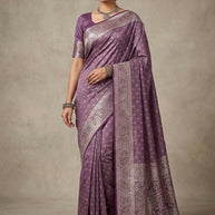 Artisan Jacquard Silk Saree With Blouse Piece | RIK-KAMAKHYA