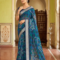 Contemporary Printed Saree with Blouse Piece for Premium Wear  | RDD-HIMANI VOL-02