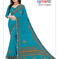 Weightless Print Loose Saree with Blouse for Premium Ethnic and Traditional Wear | CAS-UMANG