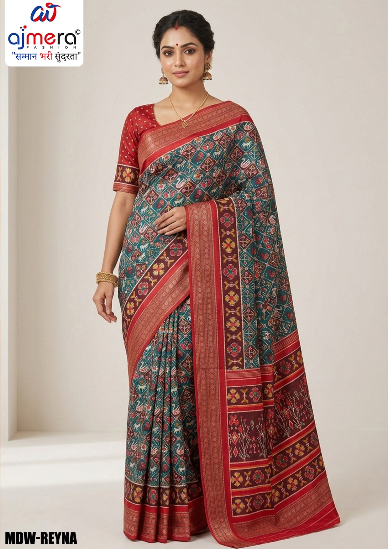 Grand Elegance Jacquard Silk Saree With Blouse Piece | MDW-REYNA