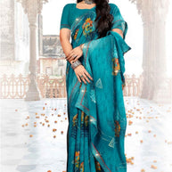 Beautiful Printed Saree with Blouse Piece for Cultural Celebrations | PRM-PRADEEP