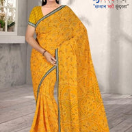 Elegant Printed Saree with Designer Blouse Piece for Festive Wear  | VER-HEERA-46508