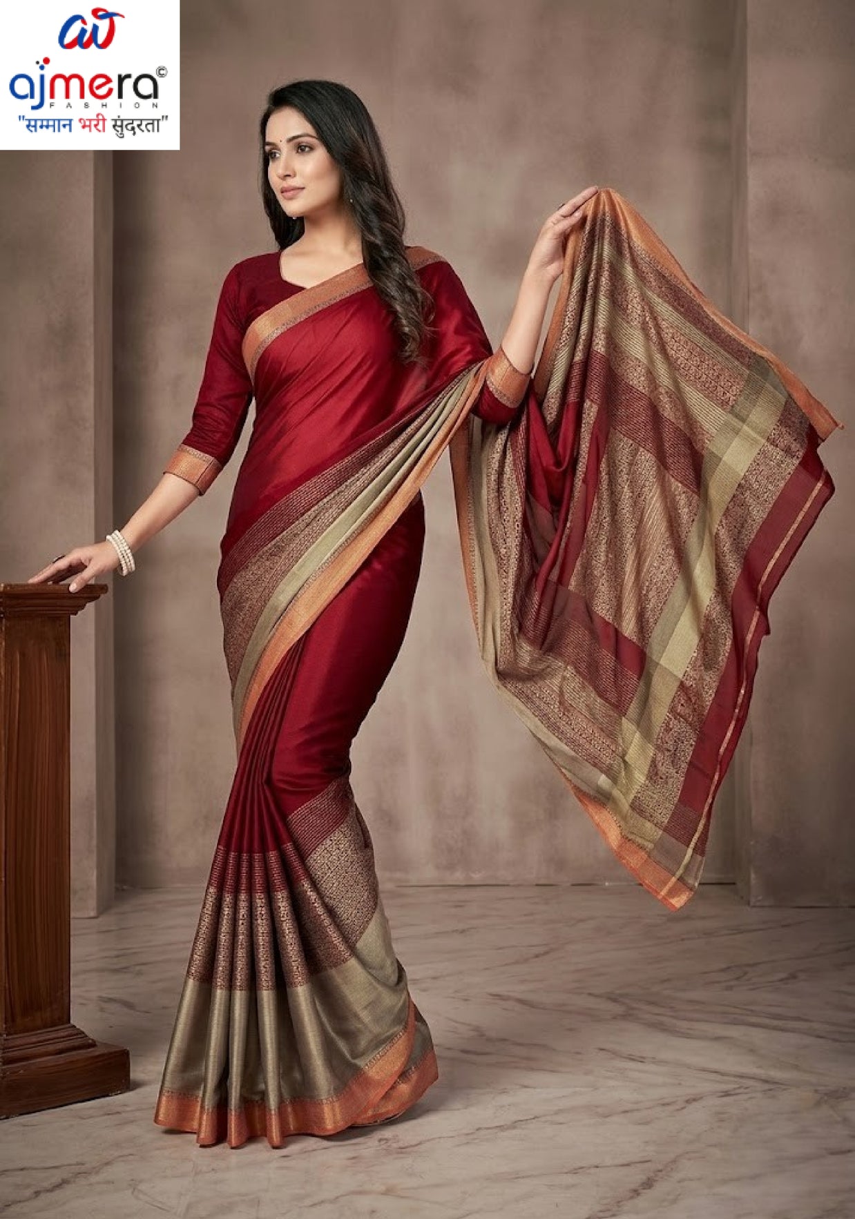 Classic Printed Saree without Blouse for Timeless Traditional Style  | RDD-HERITAGE VOL-1
