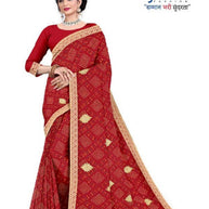 Stylish Printed Saree with Blouse Piece for Traditional Celebrations | TD-RASPURI