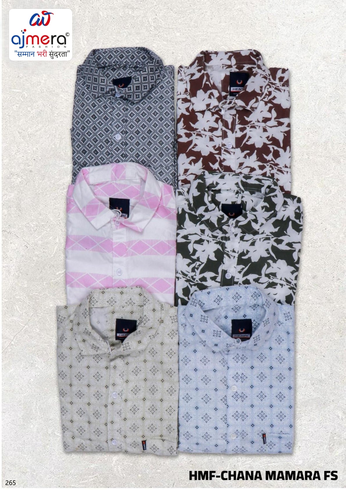 Mens Casual Shirt Wholesale Supplier India | HMF-CHANA MAMARA FS