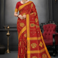 Suti Cotton Saree with Blouse Piece for Premium Ethnic and Traditional Wear | BRK-SOFIA BP