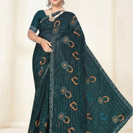 Dyed Matching Saree Wholesale with Blouse Piece for Premium Ethnic and Traditional Wear | VKM-AJMER