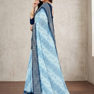Trendy Printed Saree with Blouse Piece for Women’s Ethnic Wardrobe  | CAS-PURNIMA
