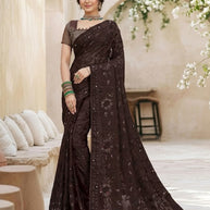 Designer Printed Saree with Blouse Piece for Special Occasions  | RDD-YUKTI VOL-55