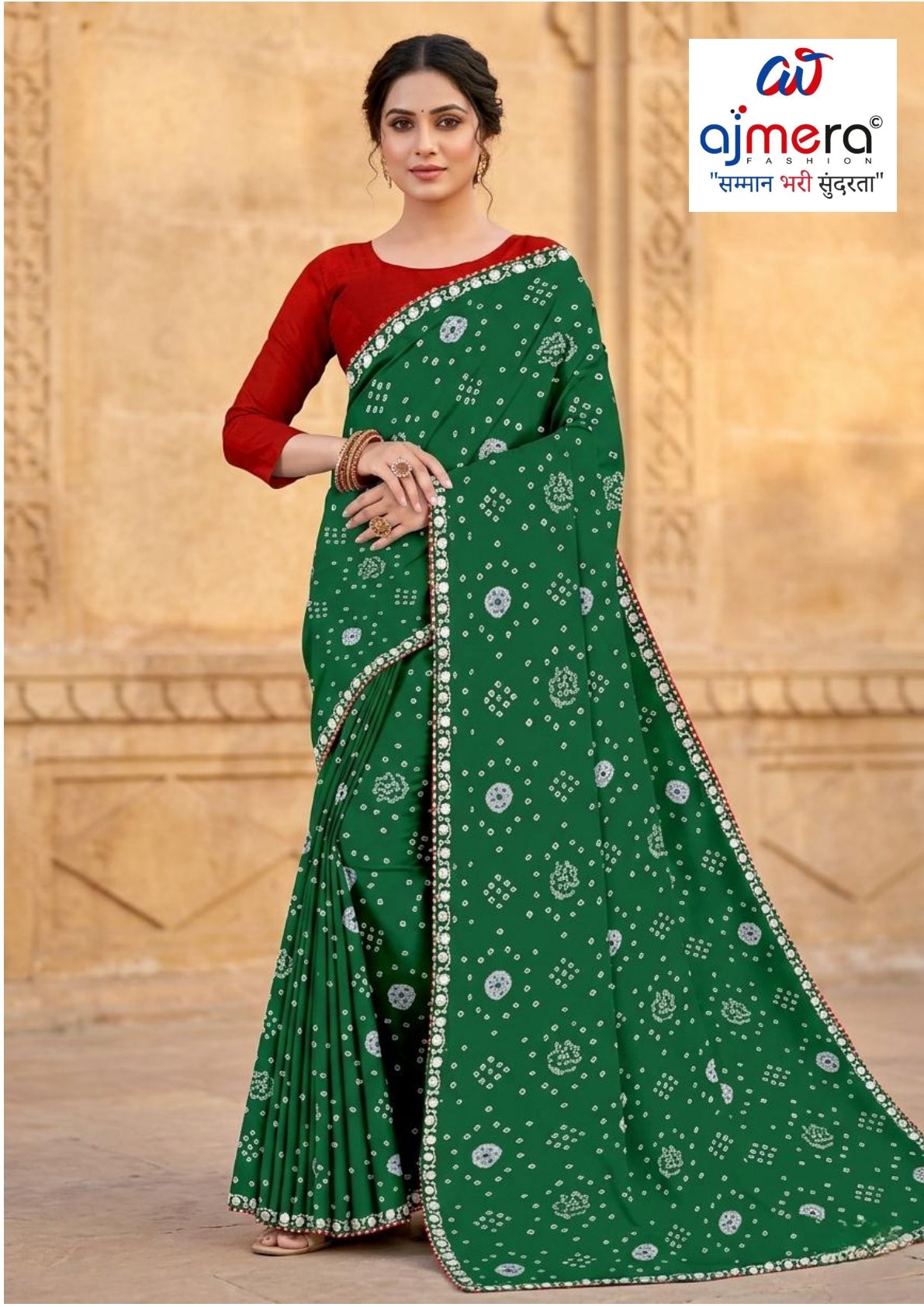 Designer Printed Saree with Blouse Piece for Special Occasions | TD-ROSE