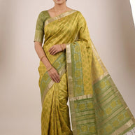 Festive Elegance Jacquard Silk Saree With Blouse Piece | MDW-AMAYA