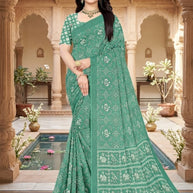 Stylish Printed Saree with Blouse Piece for Traditional Celebrations | PUS-DREAM GIRL-118