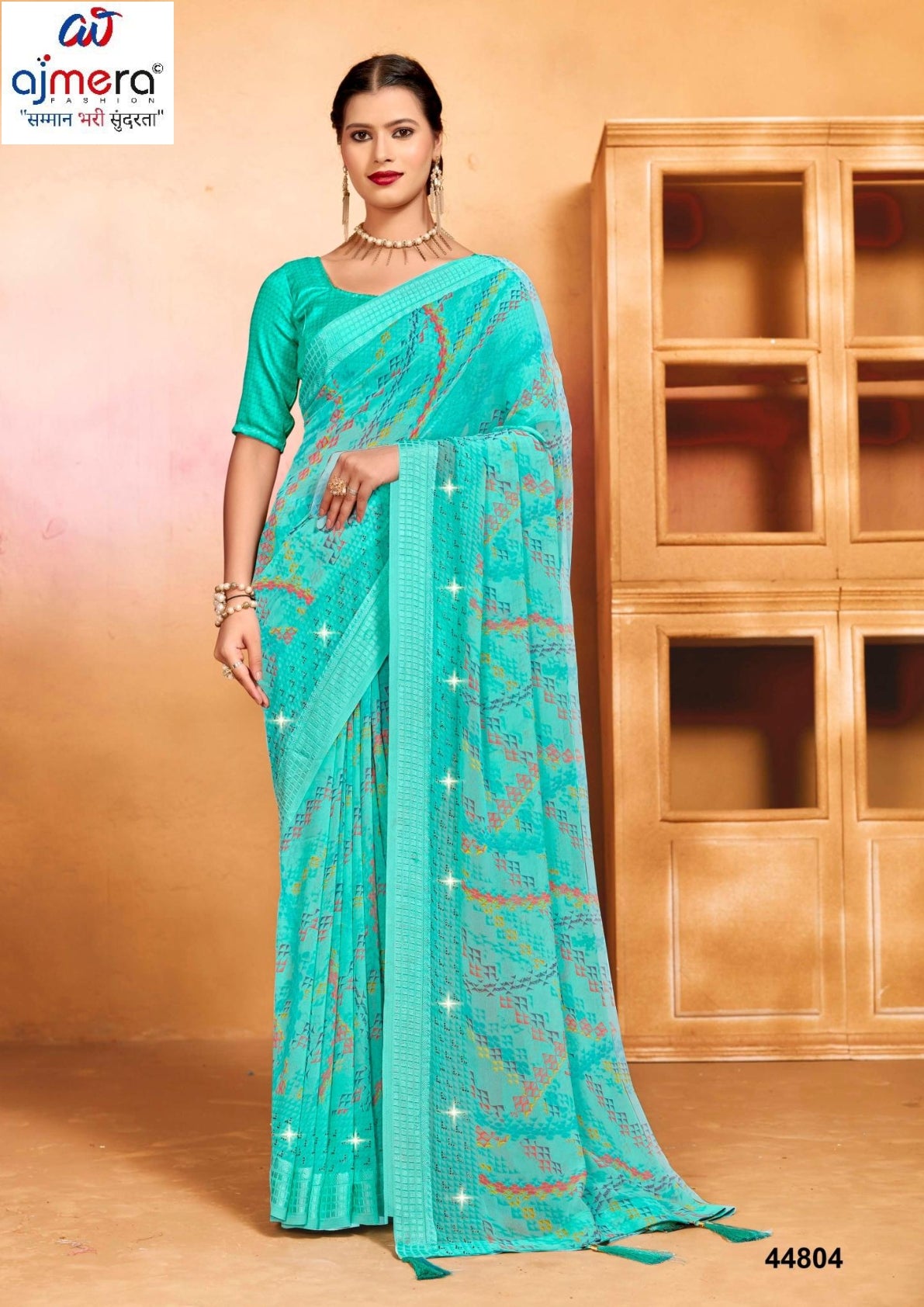 Designer Printed Saree with Blouse Piece for Special Occasions  RDD-ALEXA