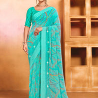 Designer Printed Saree with Blouse Piece for Special Occasions  RDD-ALEXA