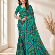 Contemporary Printed Saree with Blouse Piece for Premium Wear  | RDD-BHOOMI VOL-03