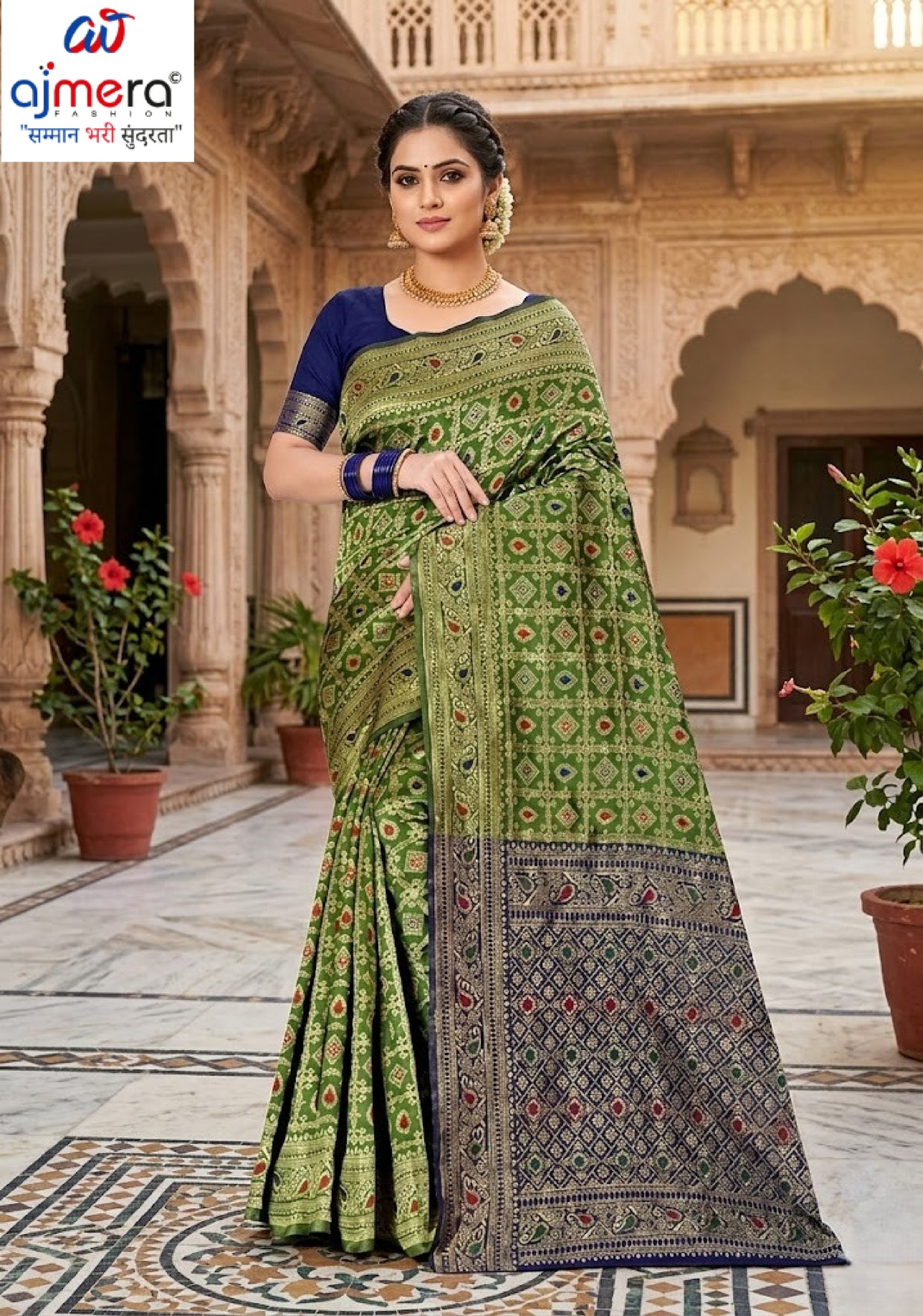 Detailed Rapier Silk Matching Saree With Blouse Piece | TUL-KALASH SILK VOL-05
