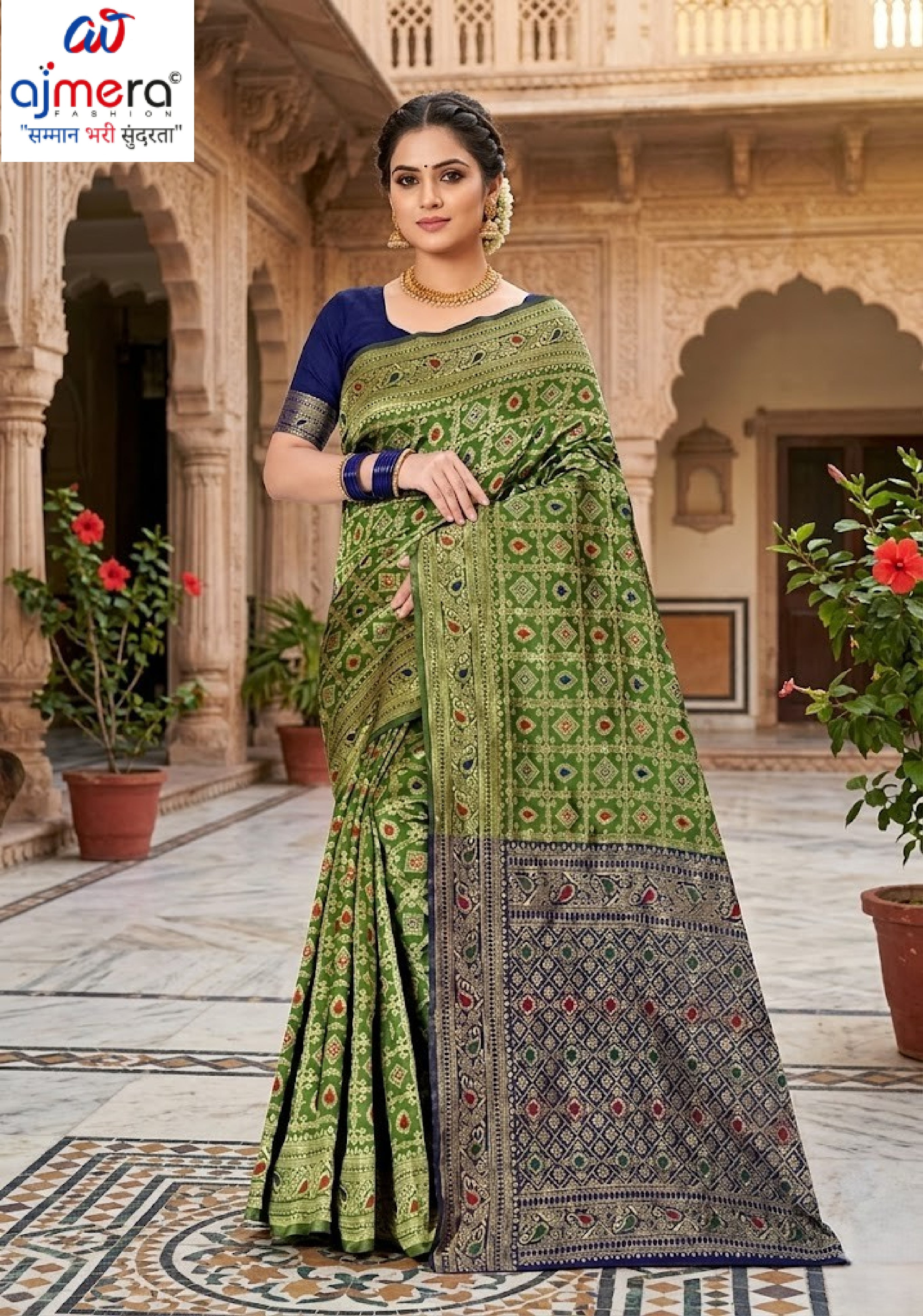 Detailed Rapier Silk Matching Saree With Blouse Piece | TUL-KALASH SILK VOL-05