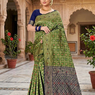 Detailed Rapier Silk Matching Saree With Blouse Piece | TUL-KALASH SILK VOL-05