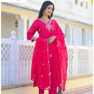 Designer Embroidered Pakistani Suit Set for Women | FSP-K2854