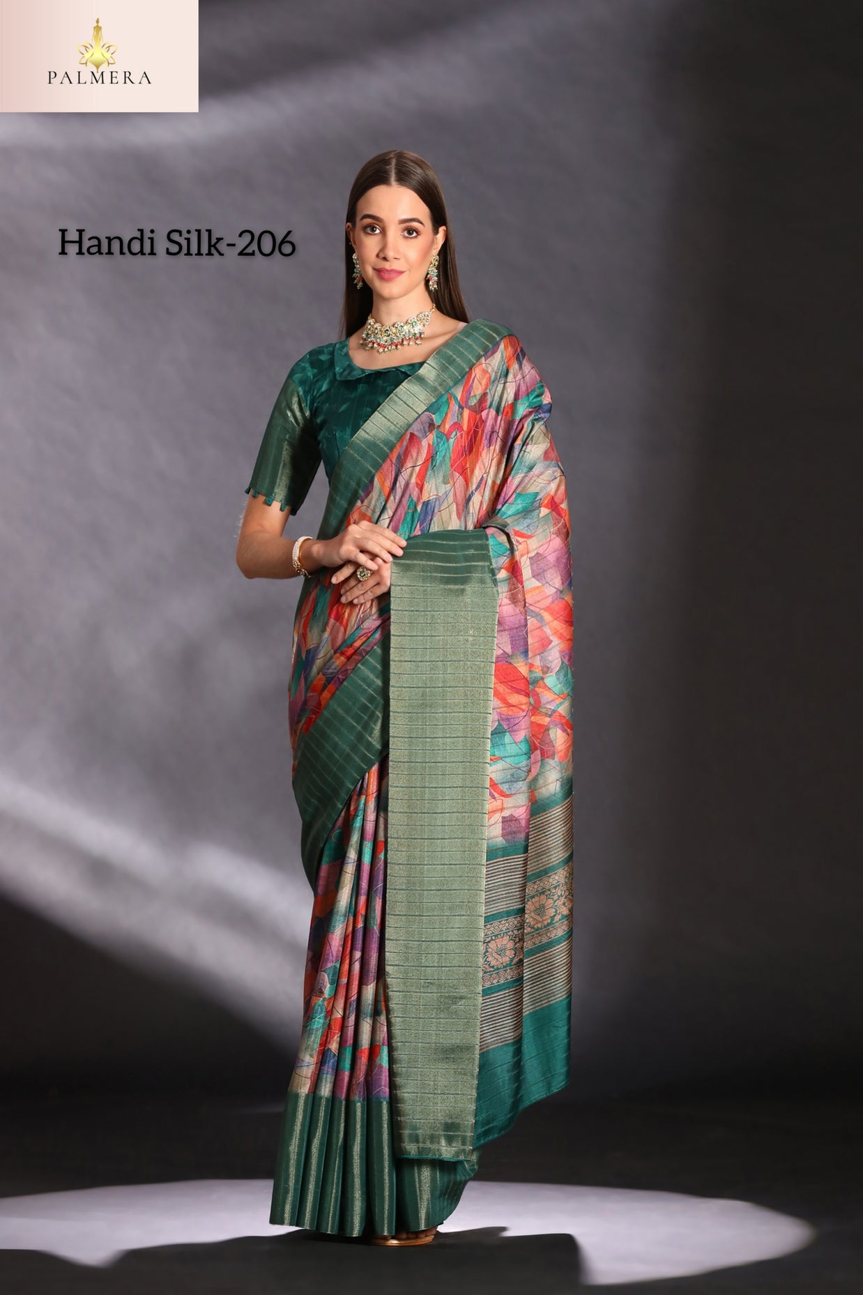 Handi Silk Handloom Silk Saree with Blouse for Premium Ethnic and Traditional Wear | ALL-HANDI SILK VOL-02