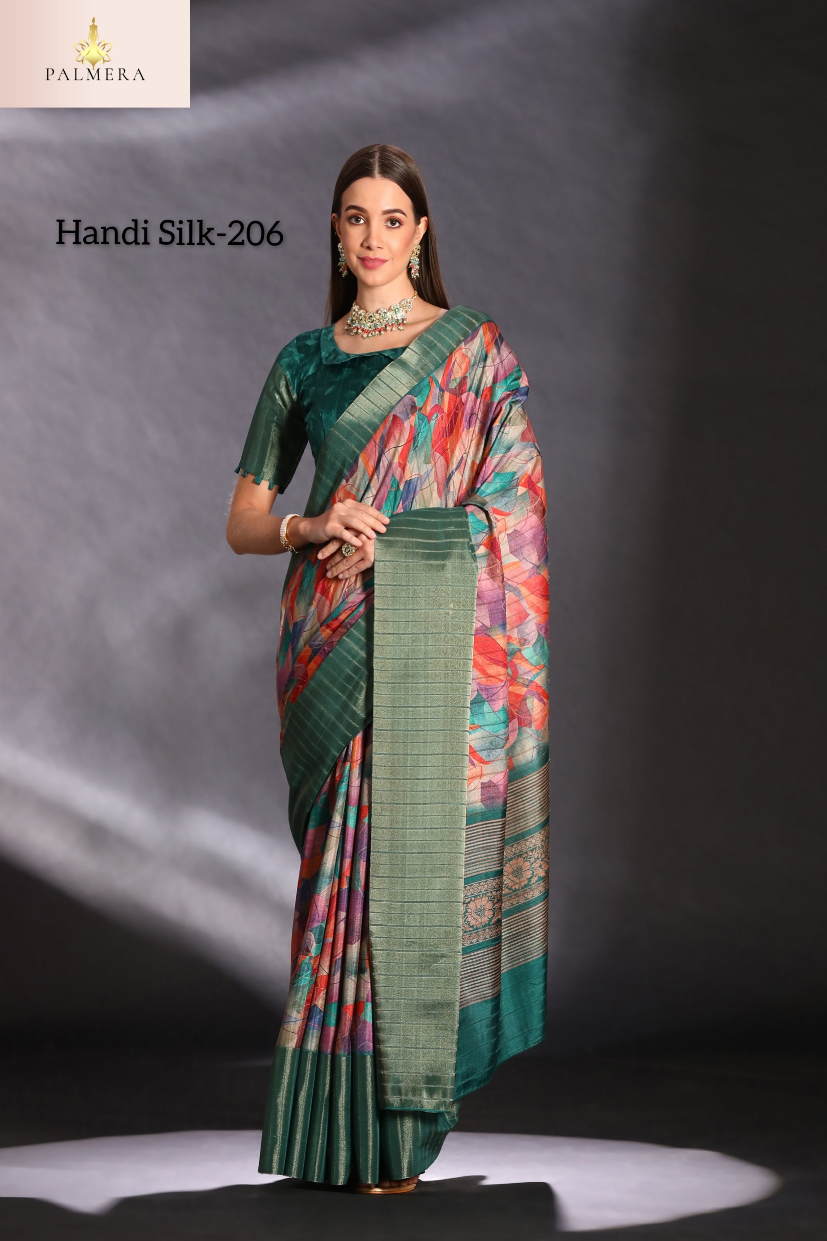 Handi Silk Handloom Silk Saree with Blouse for Premium Ethnic and Traditional Wear | ALL-HANDI SILK VOL-02