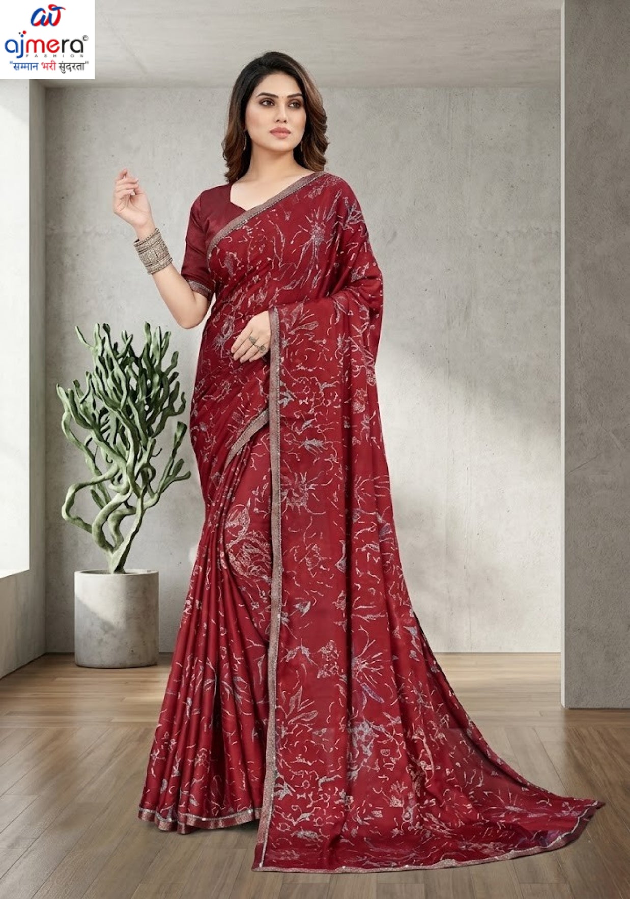 Designer Printed Saree with Blouse Piece for Special Occasions | RDD-NAYRA