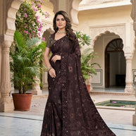 Contemporary Printed Saree with Blouse Piece for Premium Wear  | RDD-YUKTI VOL-60