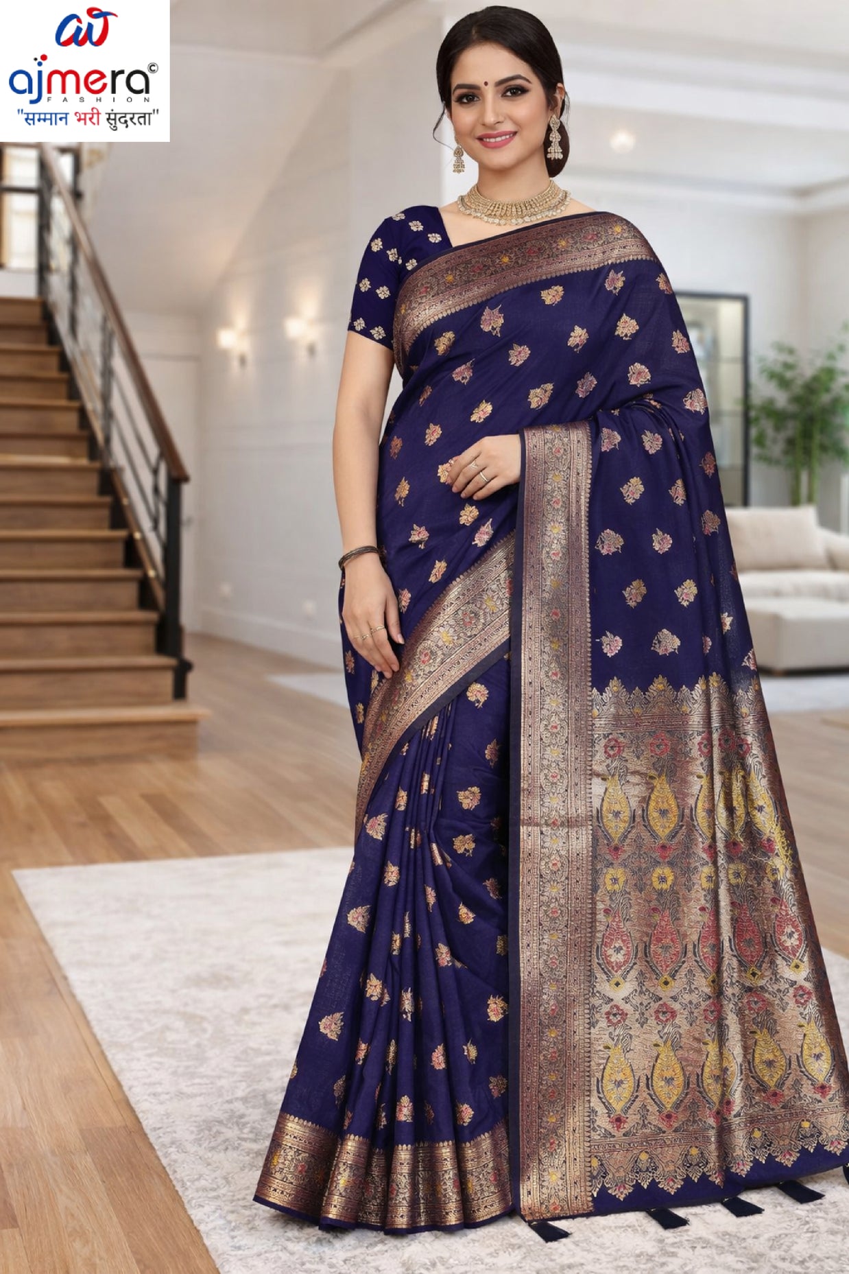 Premium Jacquard Silk Saree with Matching Blouse Piece for Ethnic Celebrations | TUL-CLEAR SILK VOL-07