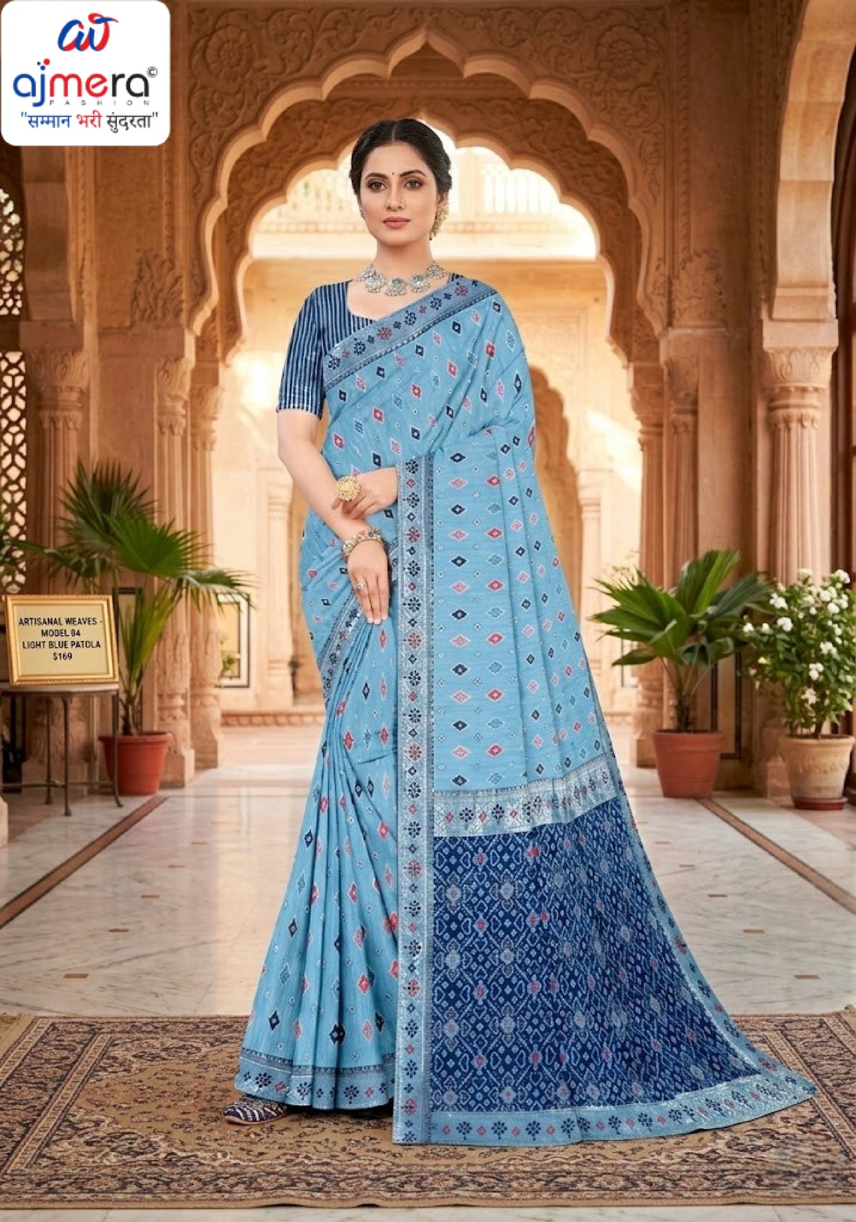 B2B Saree Supplier without Blouse for Premium Ethnic and Traditional Wear | RT-JHUMKA