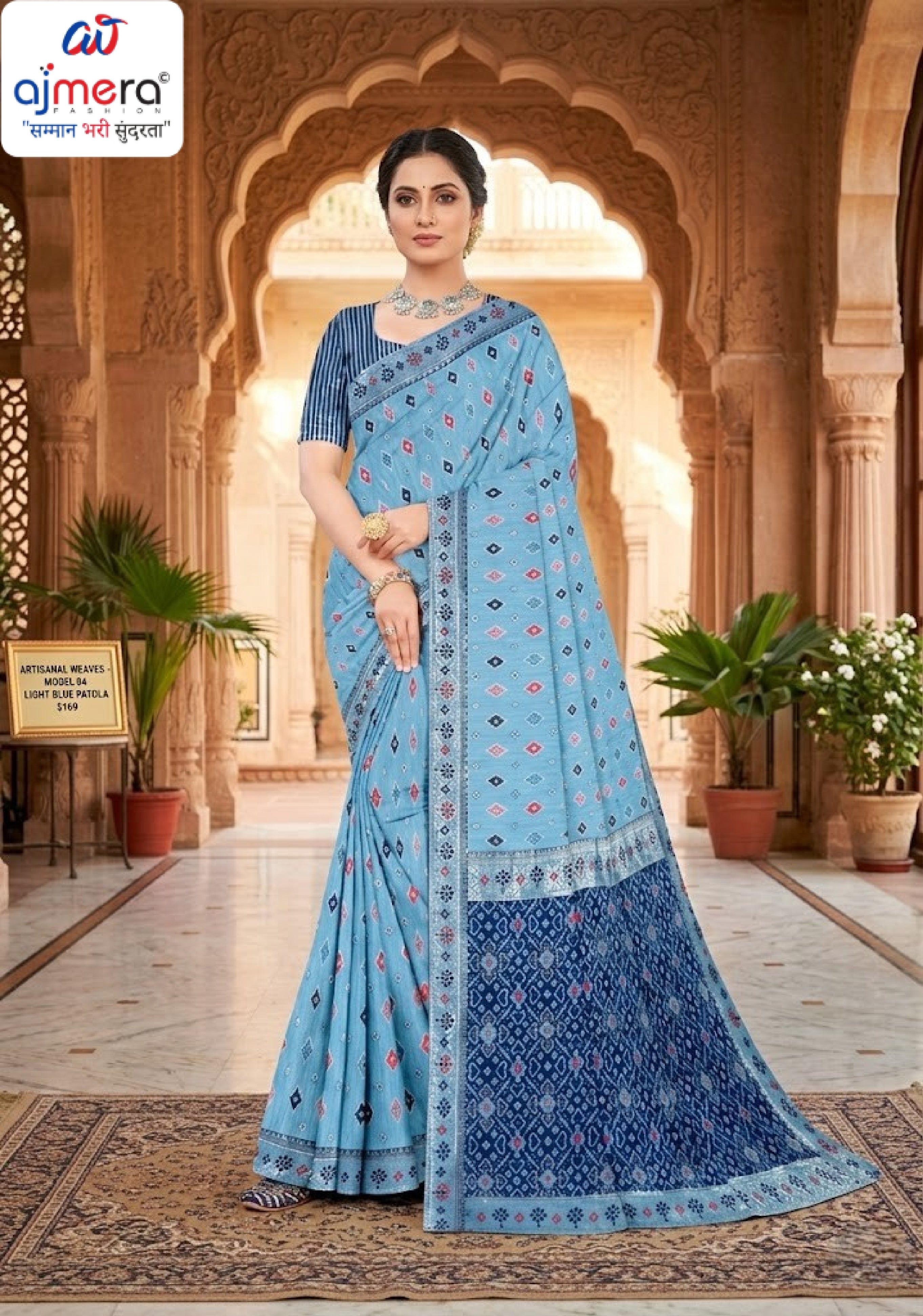 B2B Saree Supplier without Blouse for Premium Ethnic and Traditional Wear | RT-JHUMKA