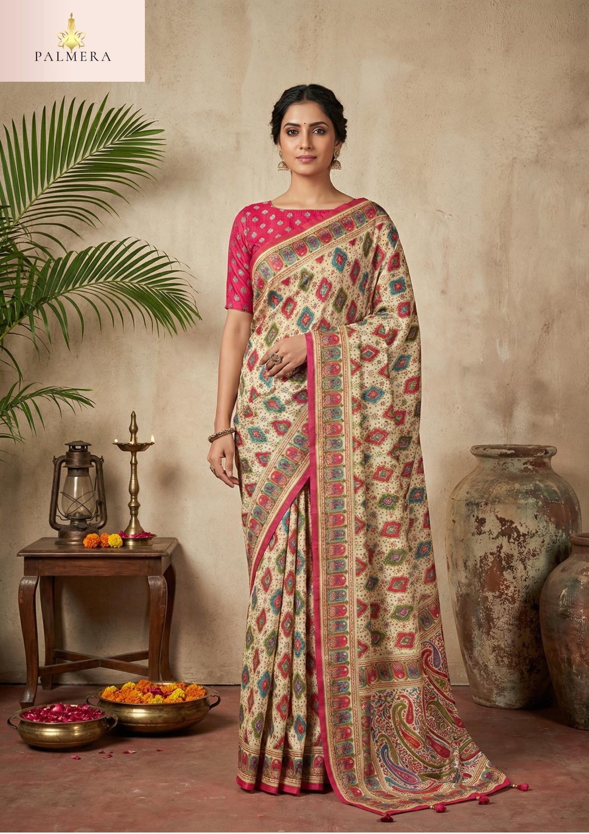 Ganga Silk Saree with Blouse for Premium Ethnic and Designer Wear | ALL-GANGA-30