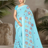 Wholesale Cotton Saree with Without Blouse for Premium Ethnic and Traditional Wear | PJA-SATSANG