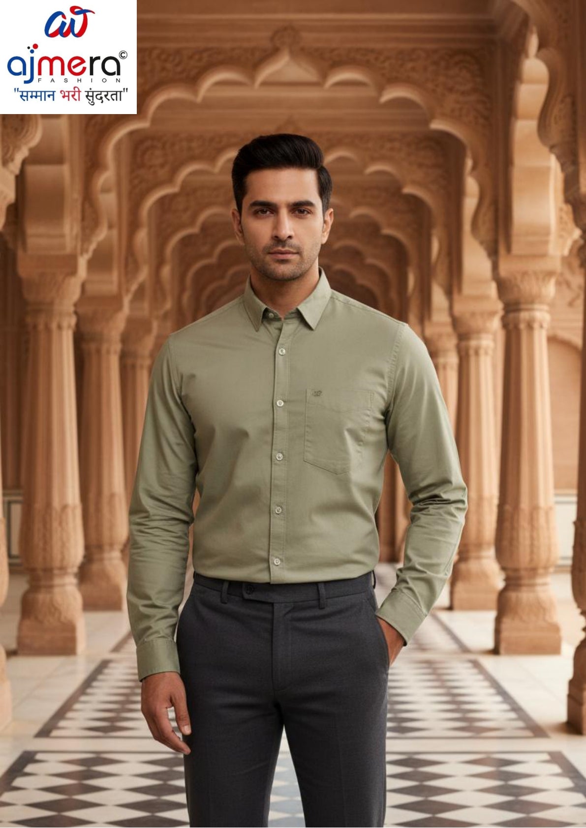 Mens Shirt Wholesale Supplier India | NSE-AJ106