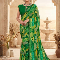 Exclusive Printed Saree with Blouse Piece for Elegant Ethnic Look | RDD-SARINA