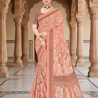 Graceful Printed Saree with Blouse Piece for Modern Ethnic Fashion | GLC-GOPALA