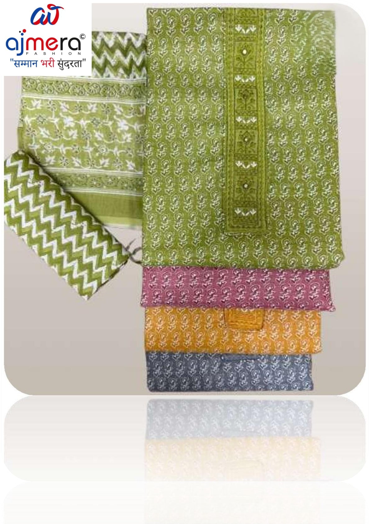 Premium Cotton Unstitched Suit Set | SPT-ADITI